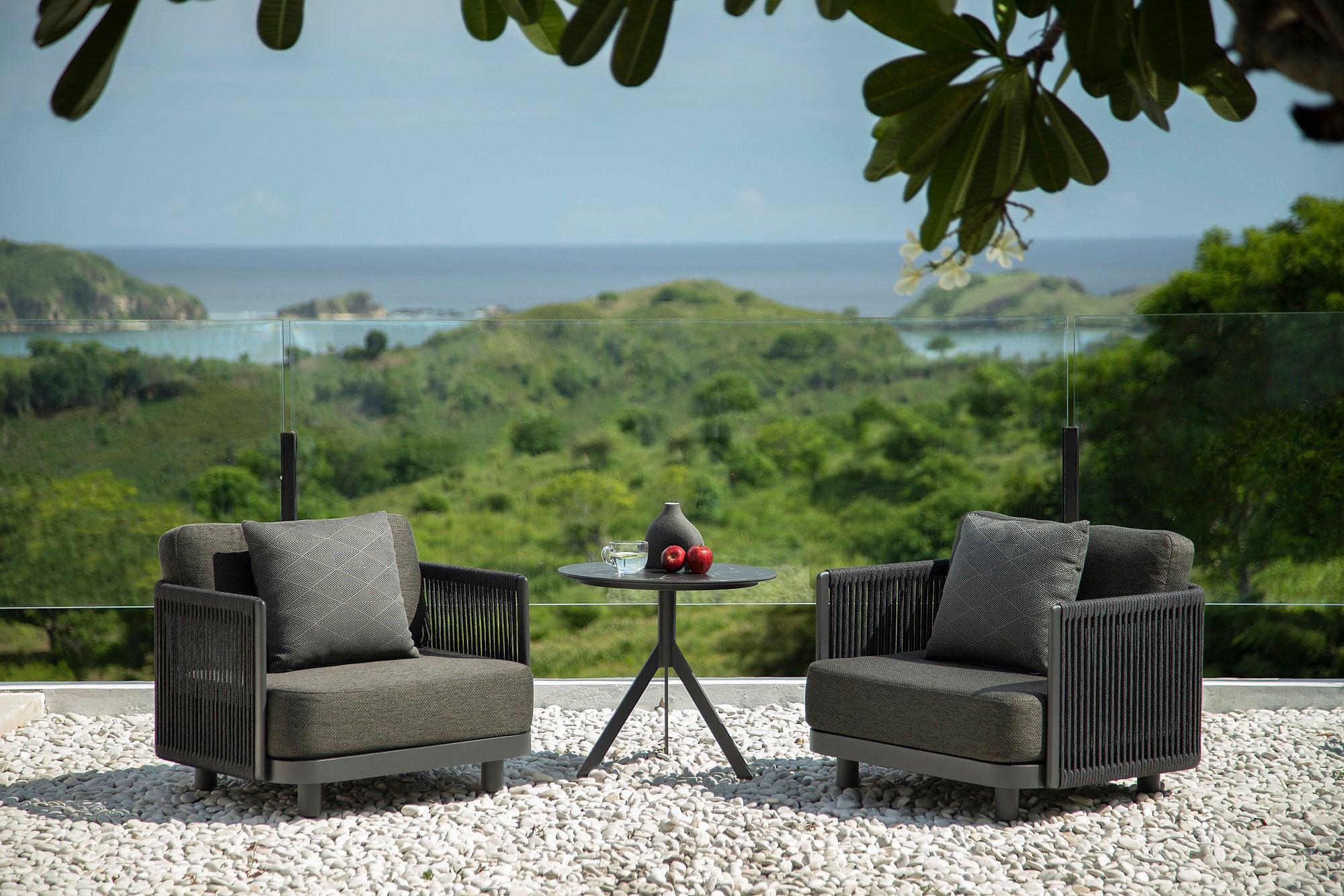 Bonito | 2x lounge stoelen