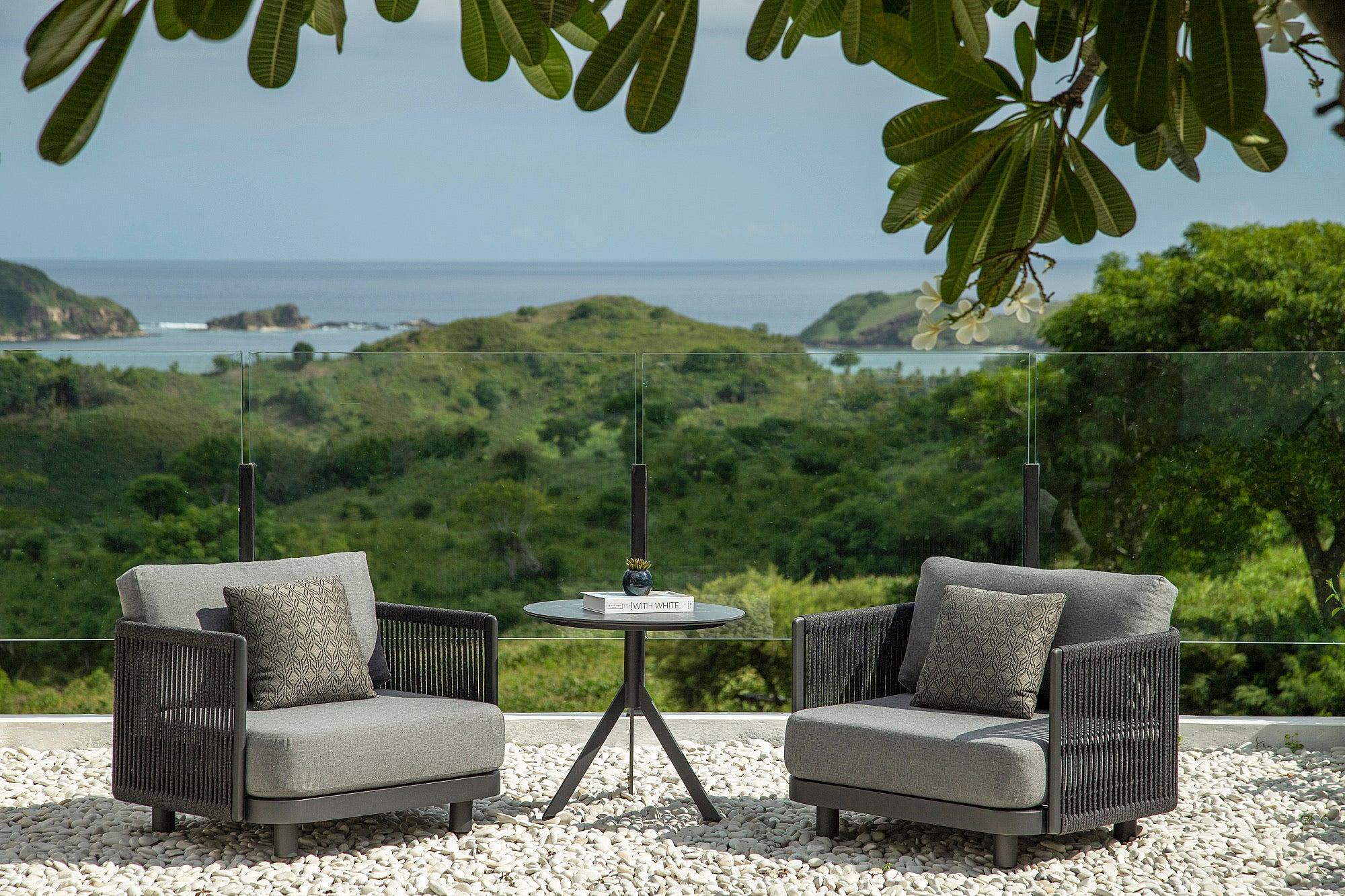 Bonito | 2x lounge stoelen