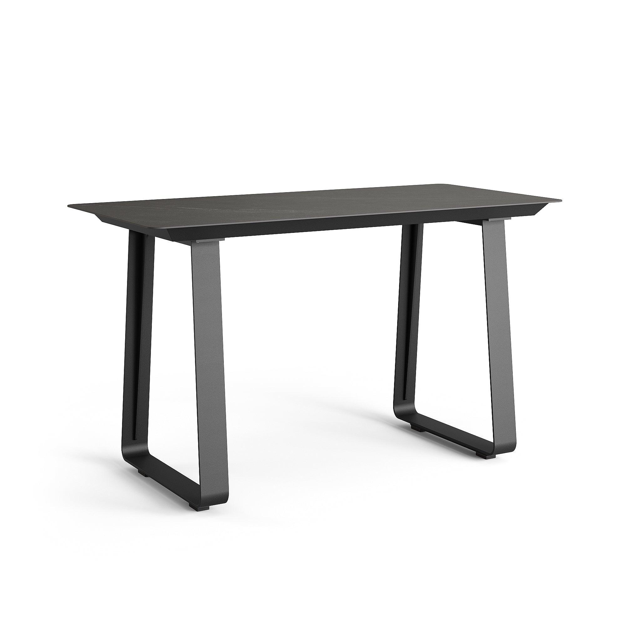 Elko | Bartafel, antraciet mat keramiek grafietgrijs 6mm 180x80