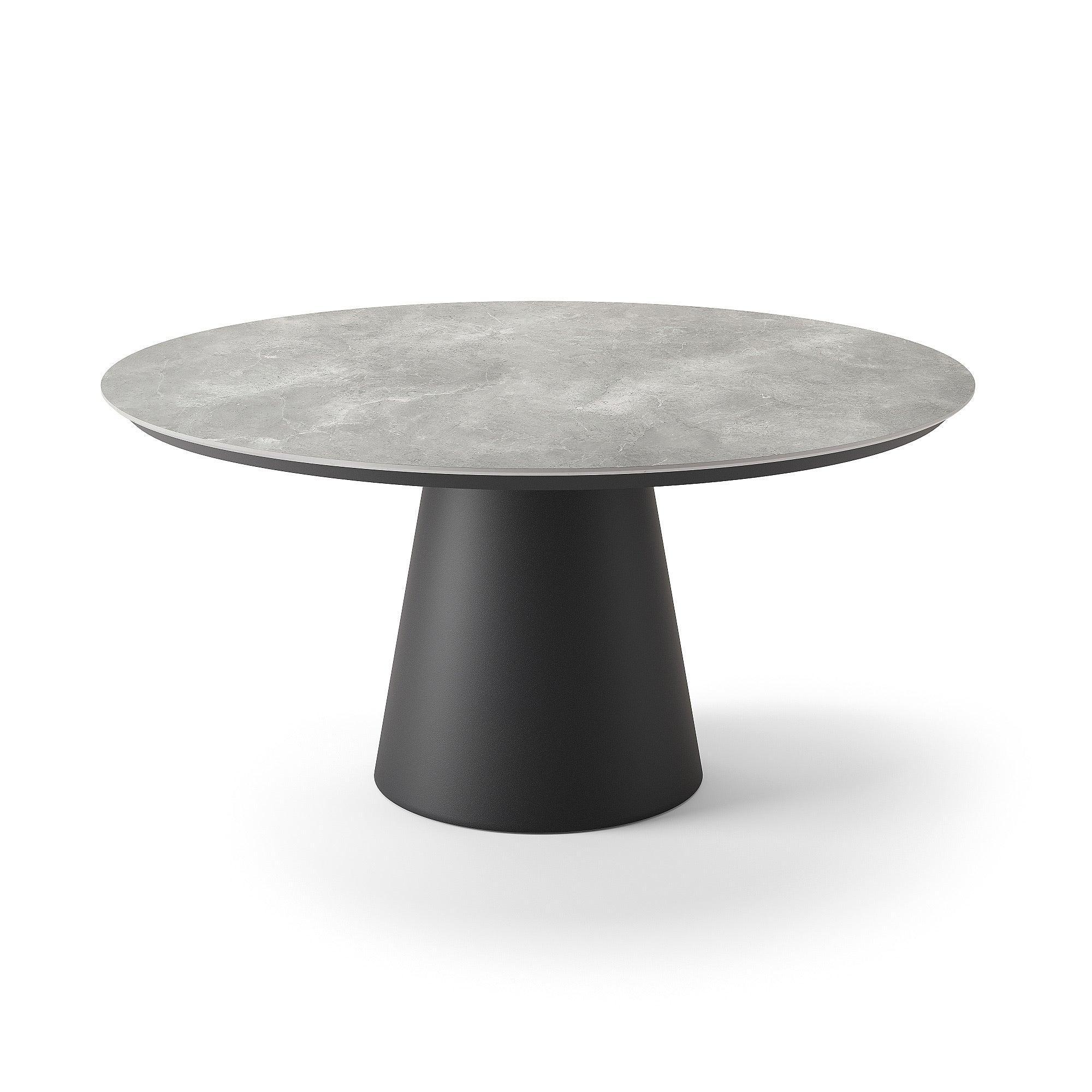 Fortuna | antraciet mat keramiek Palladium grijs 12mm D150