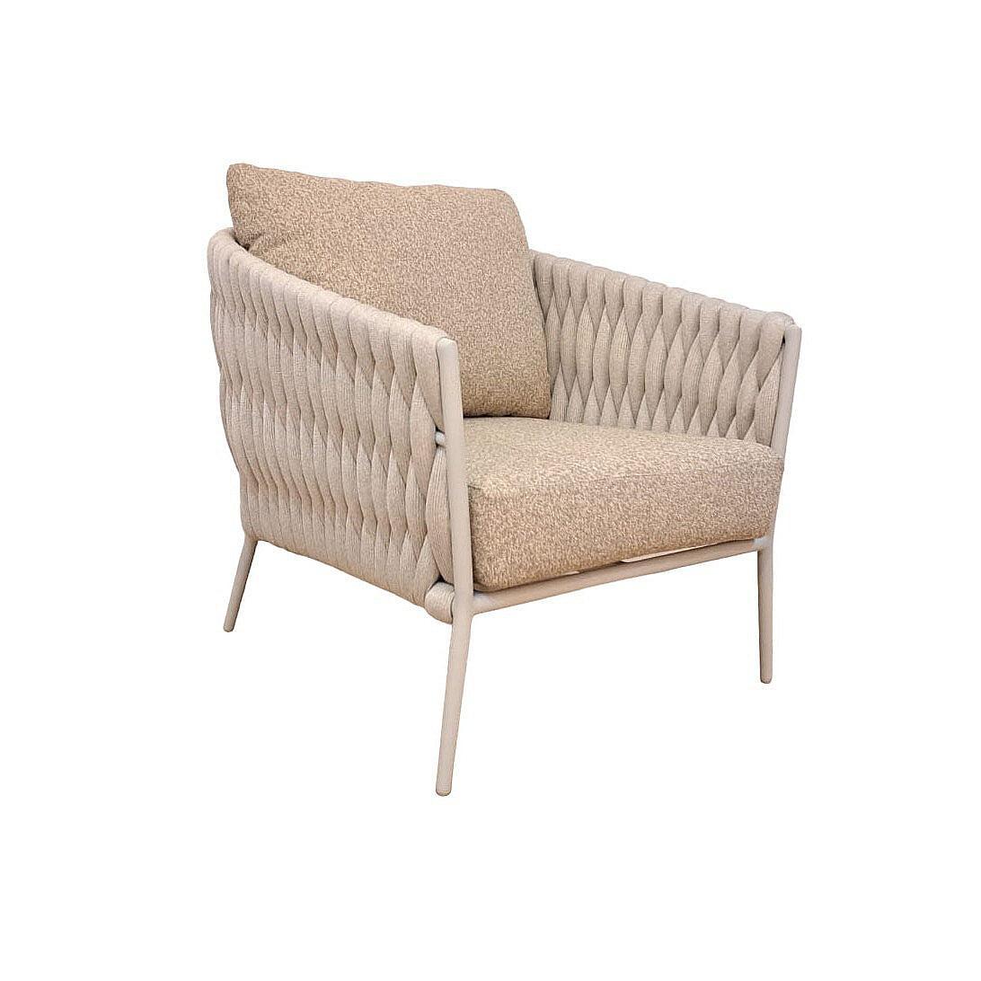 Fortuna Socks | Bank 1 Seat, Dune mat Socks Linnen CrissCross Weaving Kussen Fabric Sunproof Jalousie