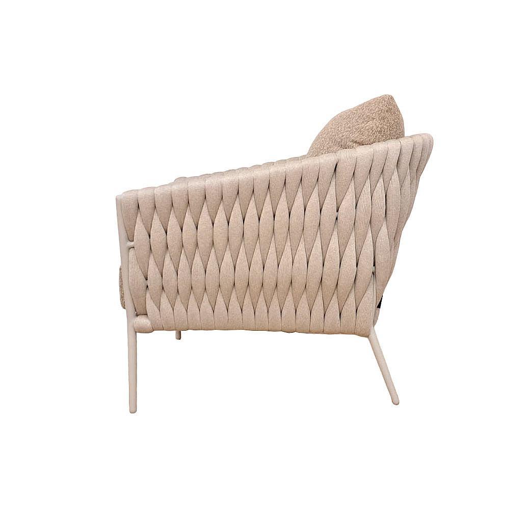 Fortuna Socks | Bank 1 Seat, Dune mat Socks Linnen CrissCross Weaving Kussen Fabric Sunproof Jalousie