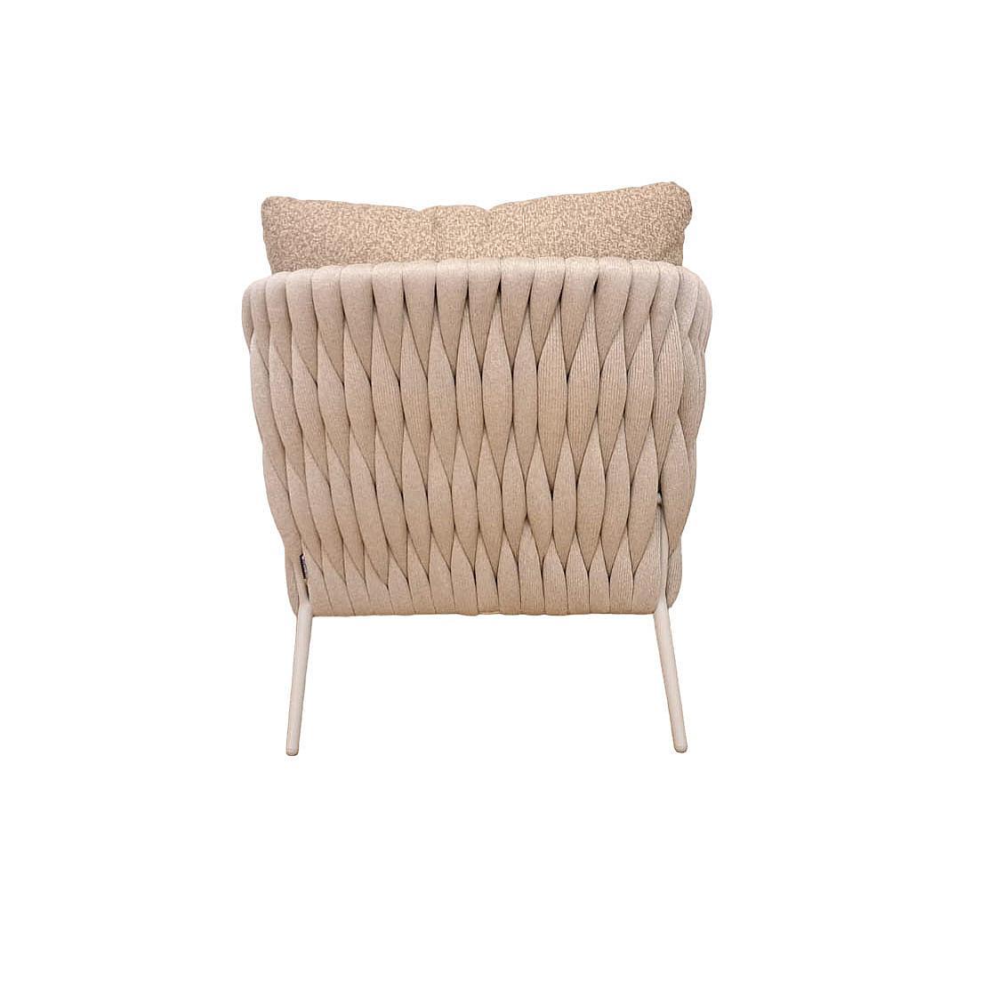 Fortuna Socks | Bank 1 Seat, Dune mat Socks Linnen CrissCross Weaving Kussen Fabric Sunproof Jalousie