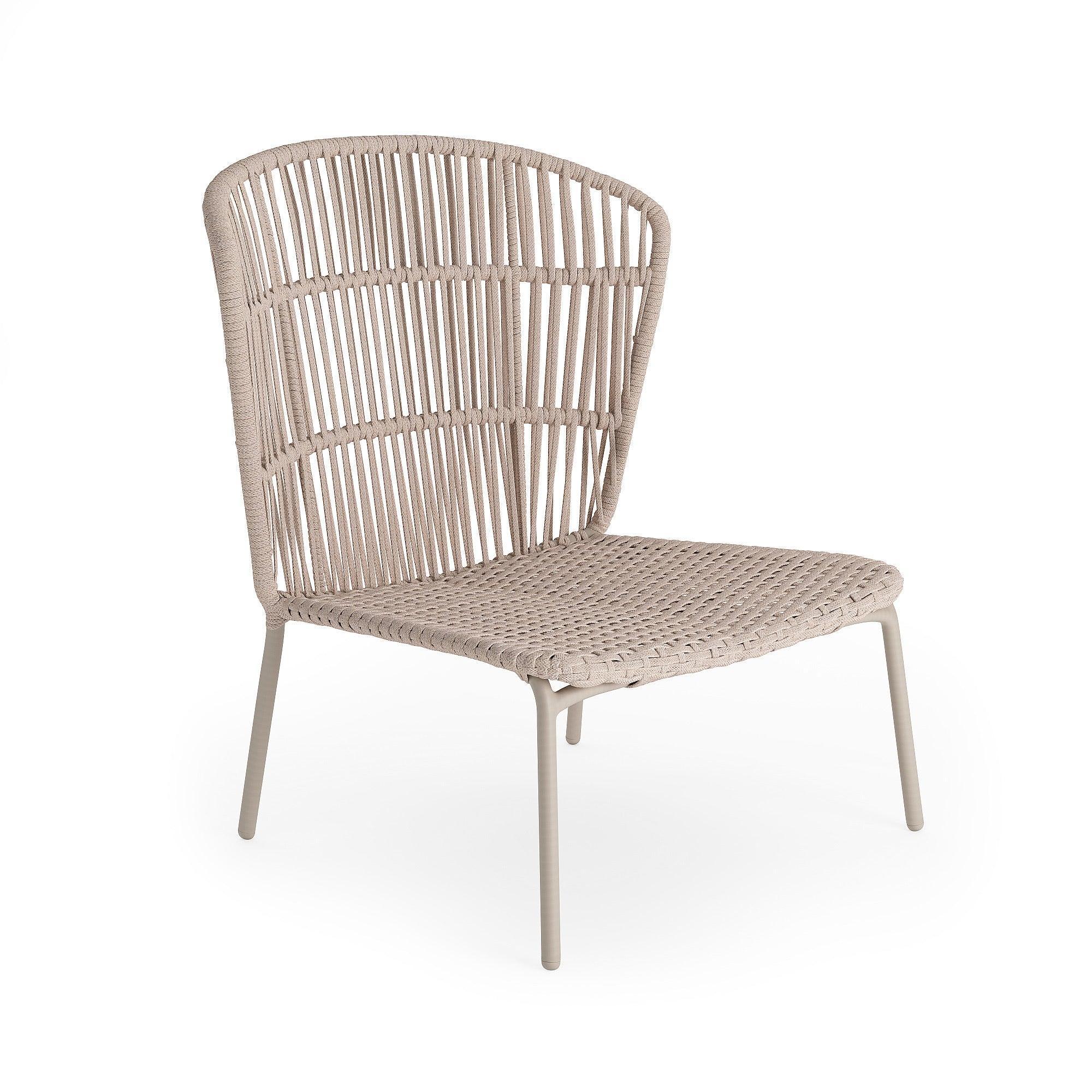 Lima | Bank 1 Seat, High Back Sand mat Rope Linnen 14mm Seat Full Weaving Back Straight Weaving