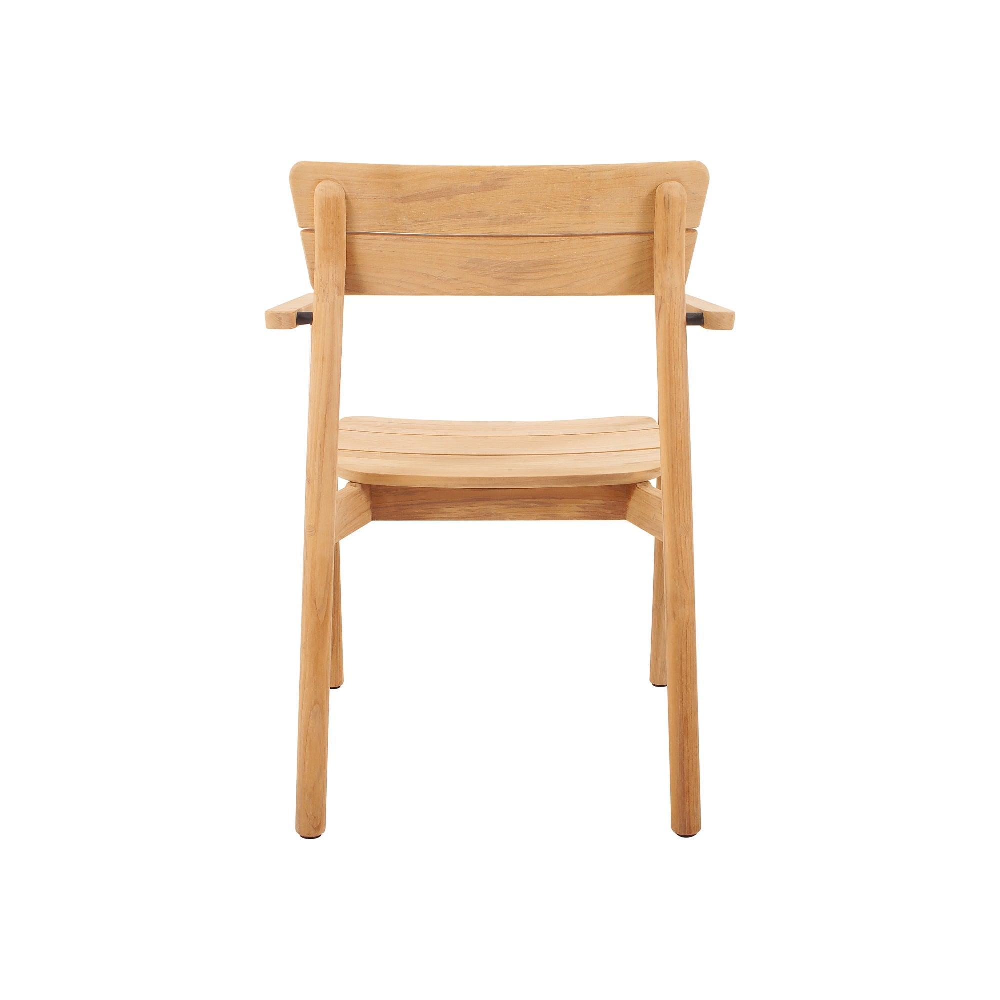 Lynn Teak | Armstoel