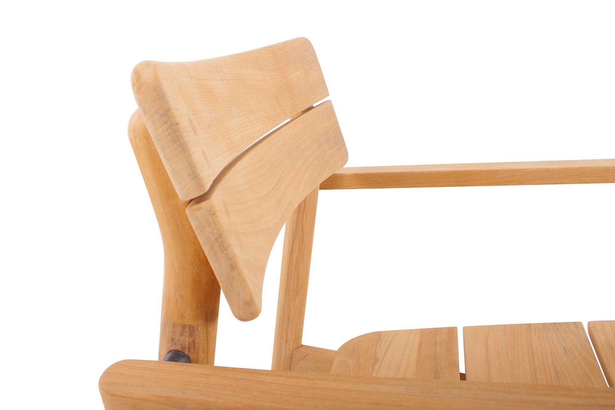 Lynn Teak | Armstoel