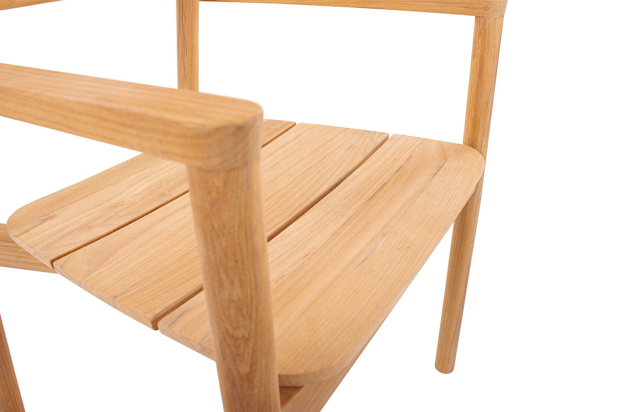 Lynn Teak | Armstoel