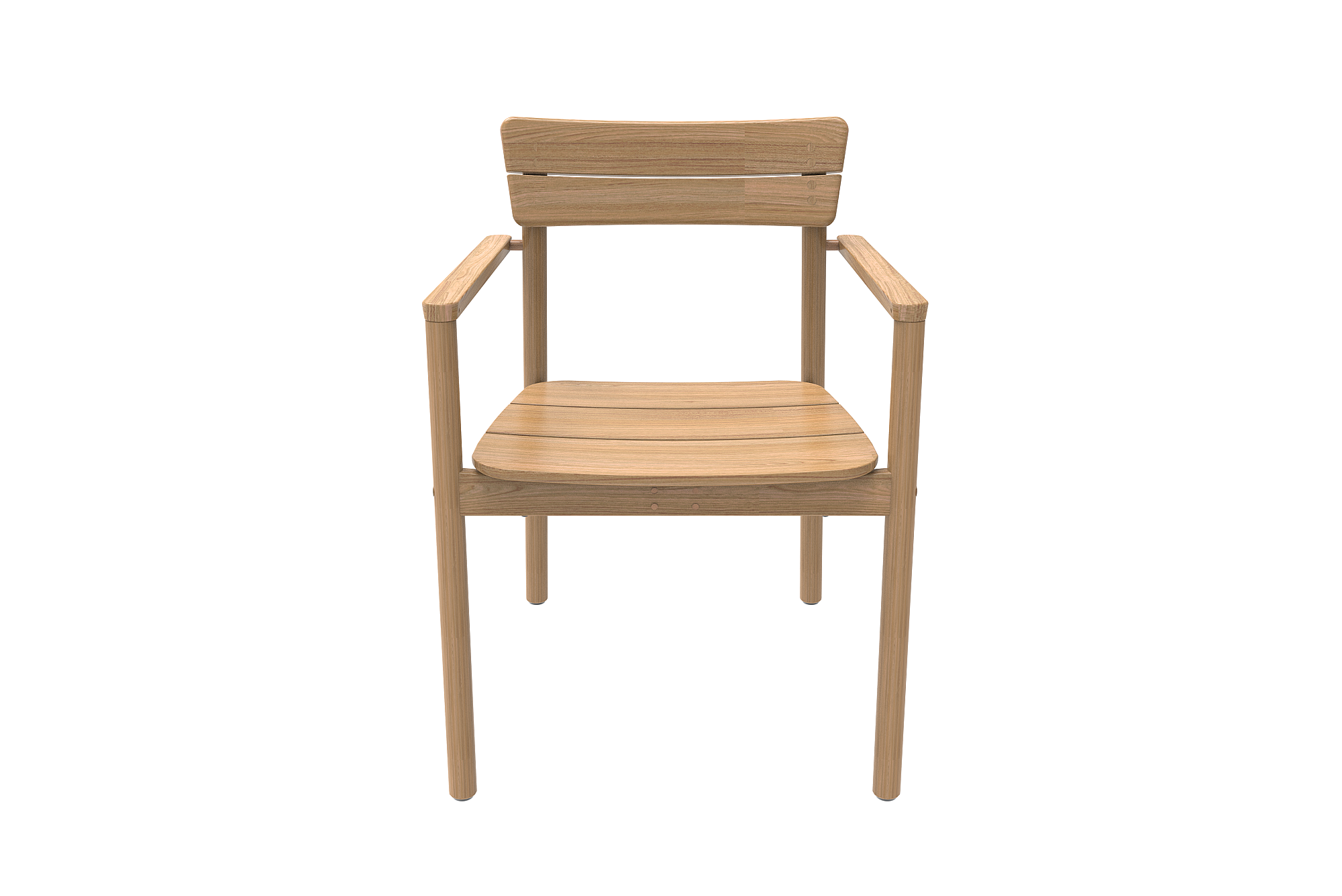 Lynn Teak | Armstoel