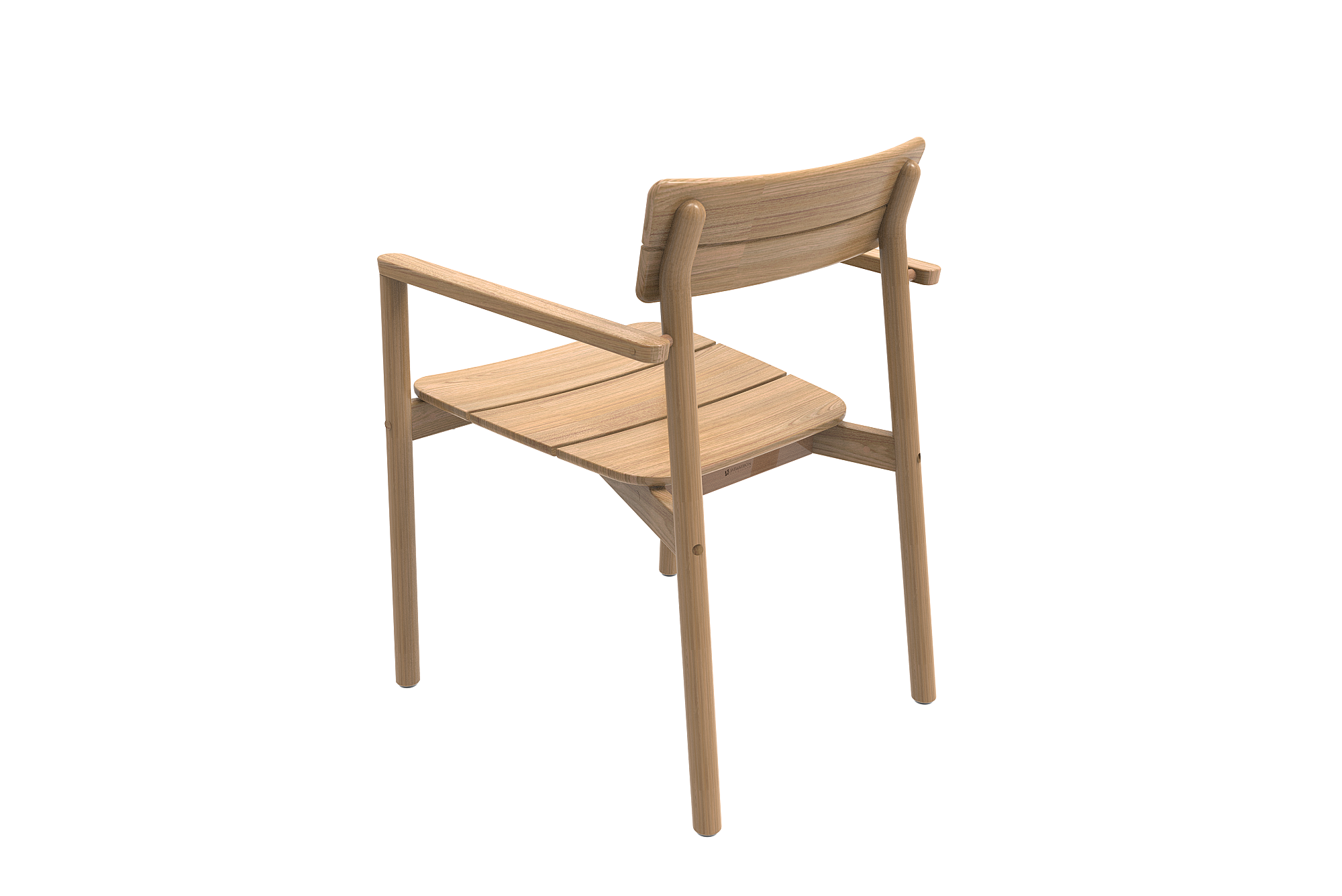 Lynn Teak | Armstoel