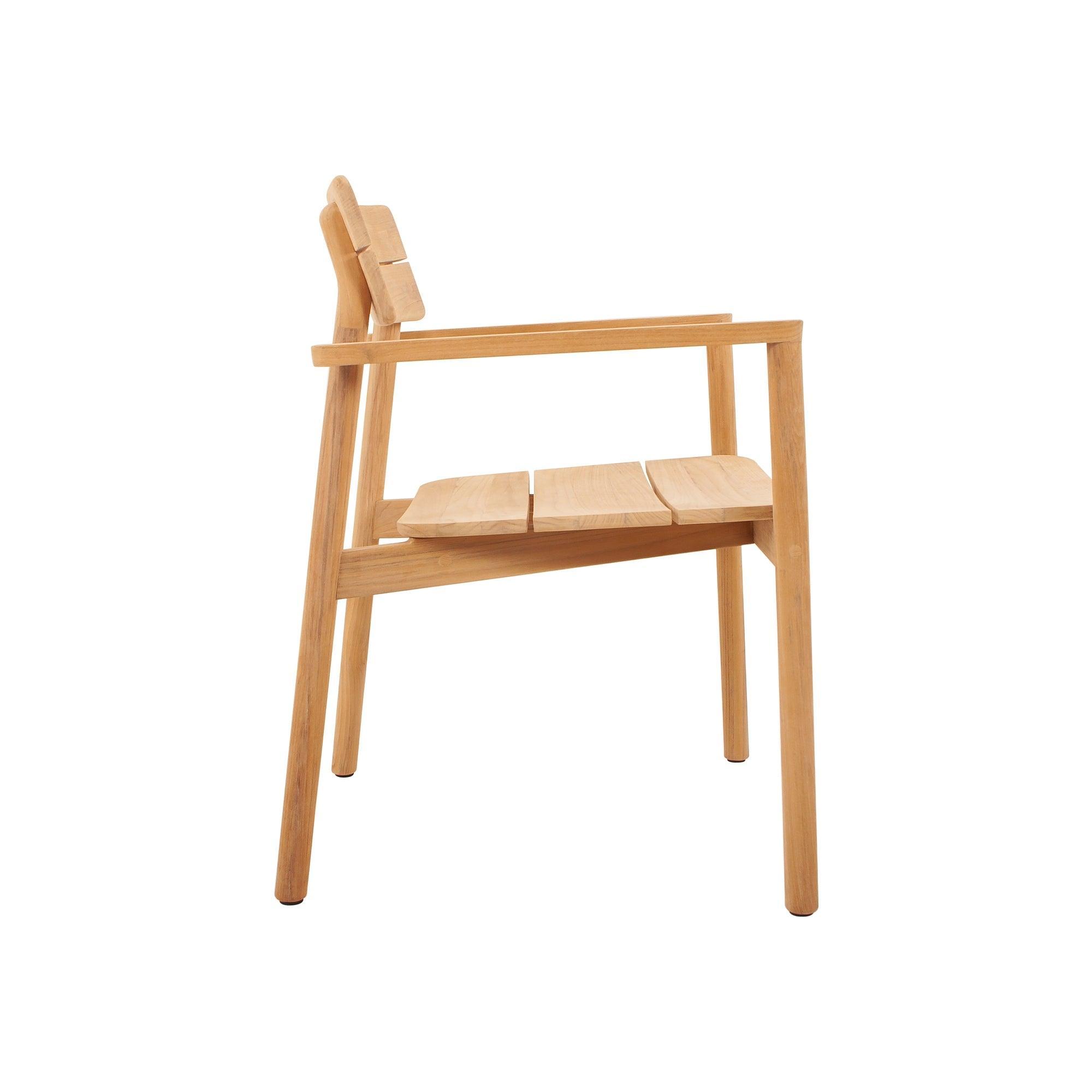 Lynn Teak | Armstoel