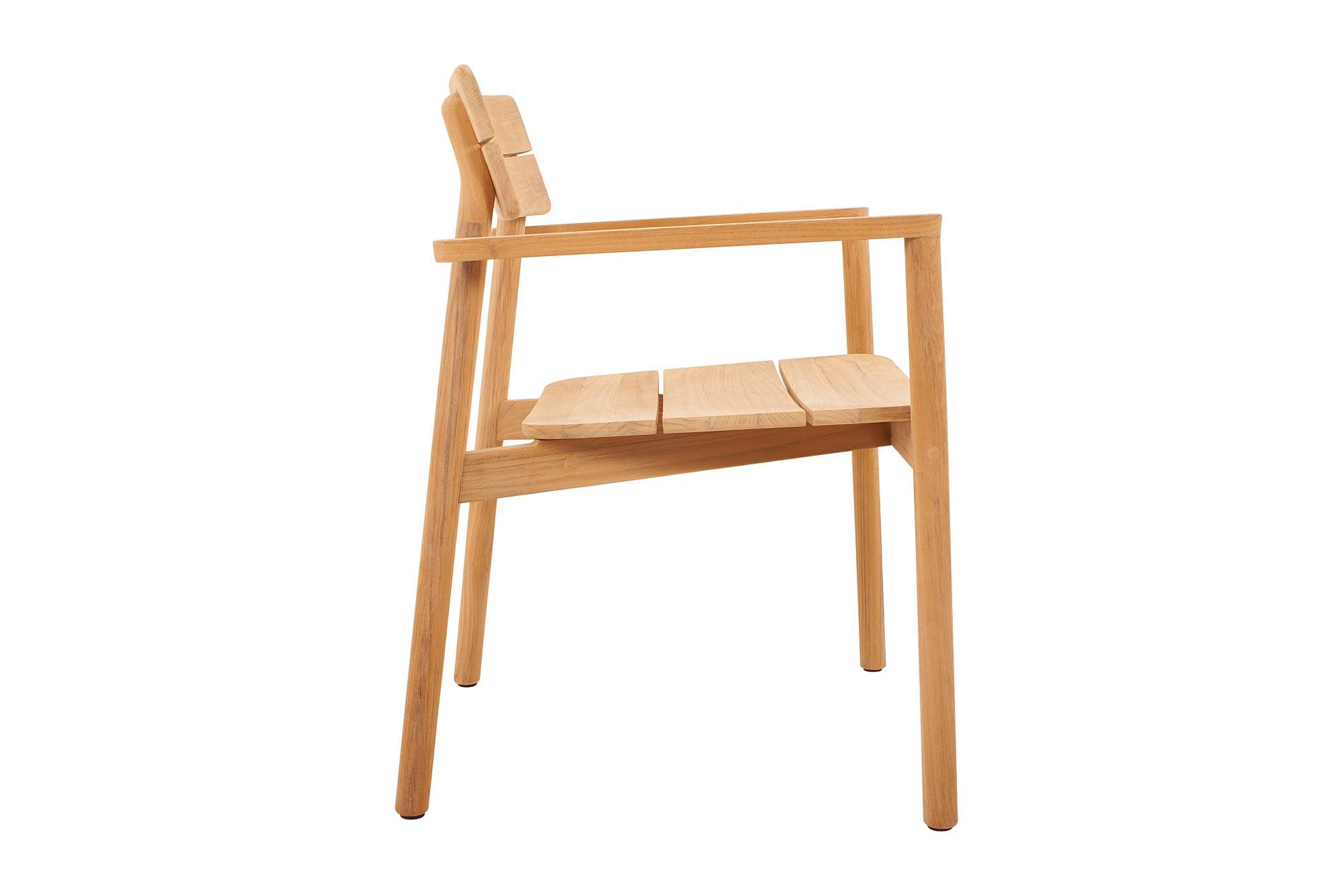 Lynn Teak | Armstoel