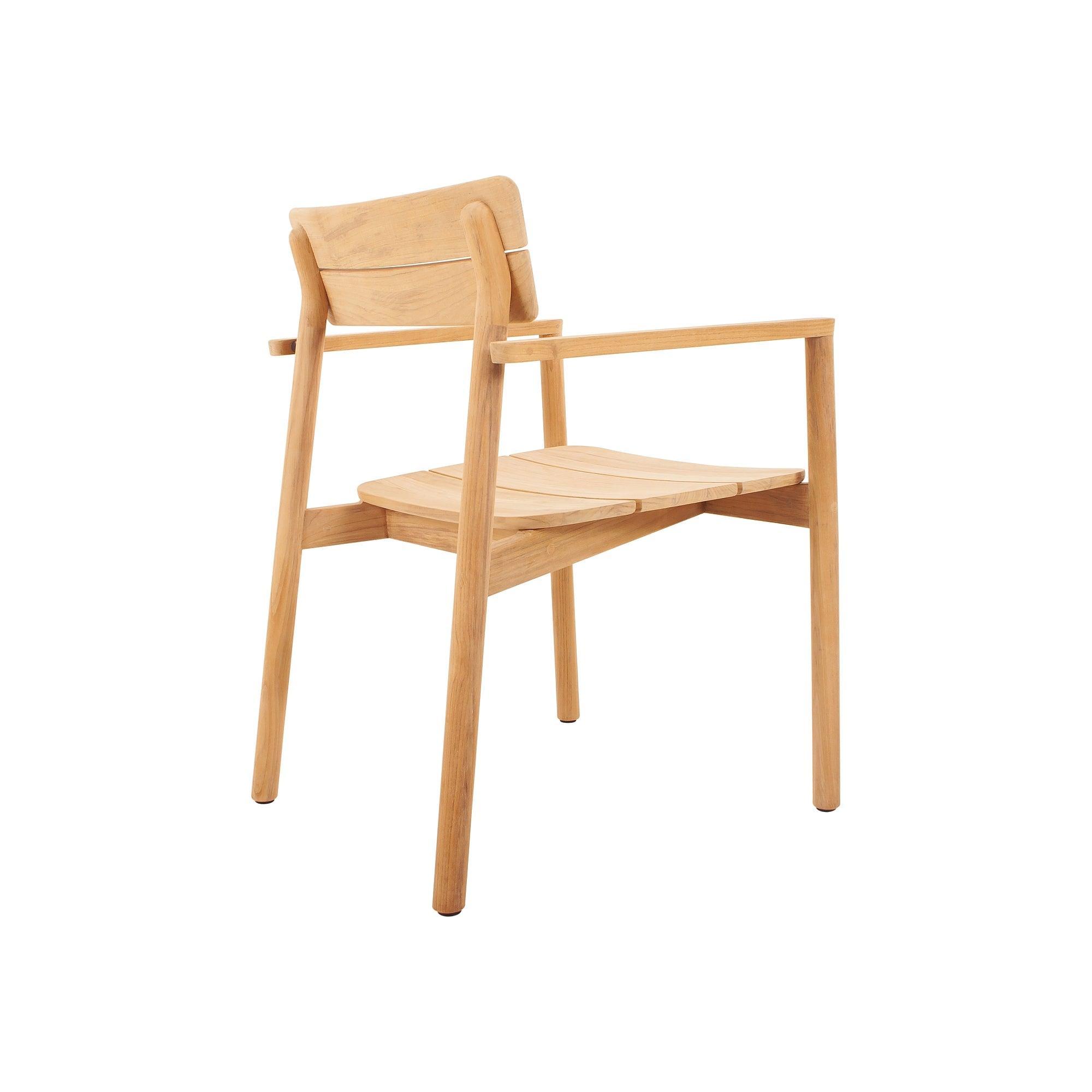 Lynn Teak | Armstoel