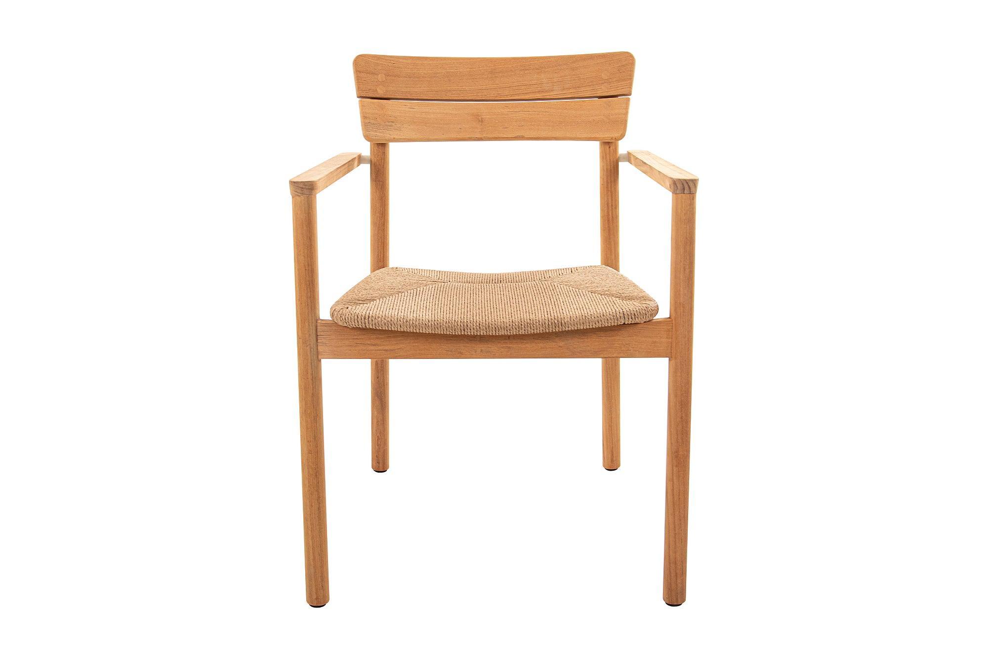 Lynn Teak | Armstoel