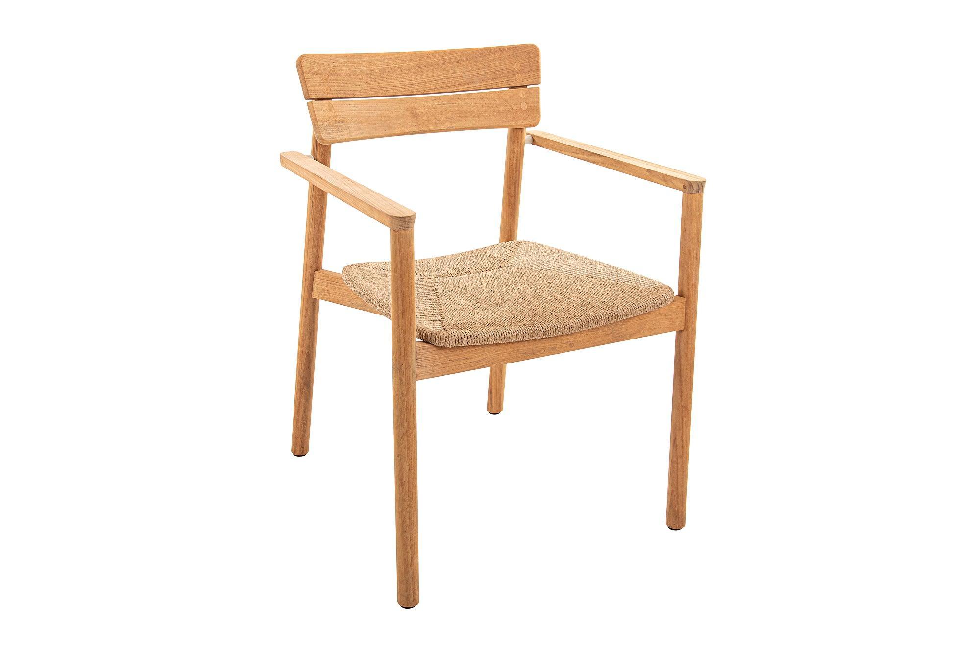 Lynn Teak | Armstoel