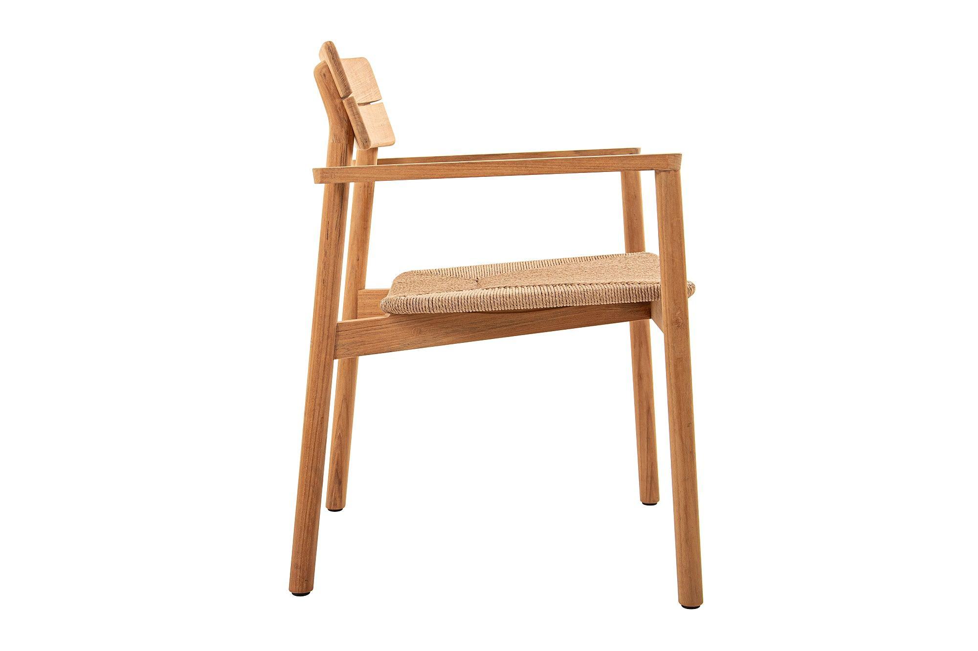 Lynn Teak | Armstoel