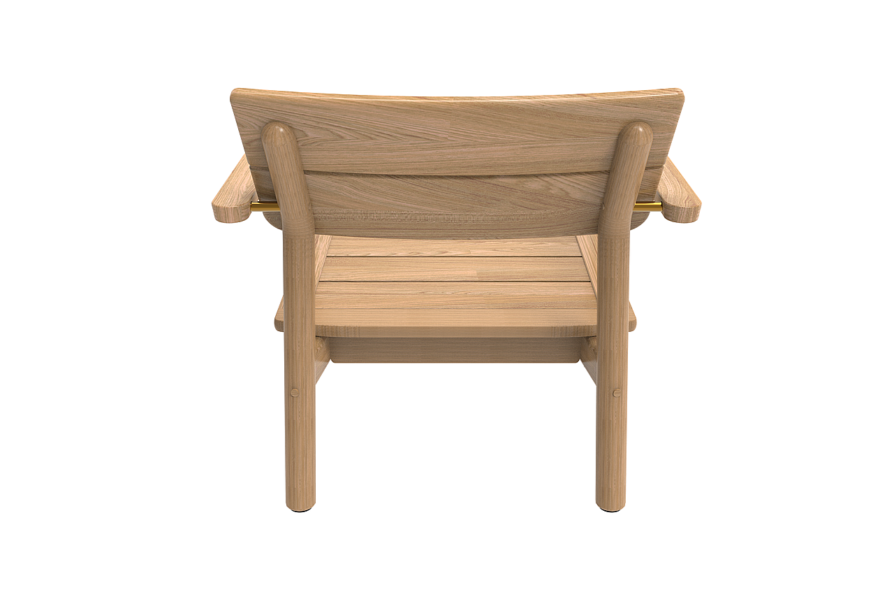 Lynn Teak | Bank 1 Seat