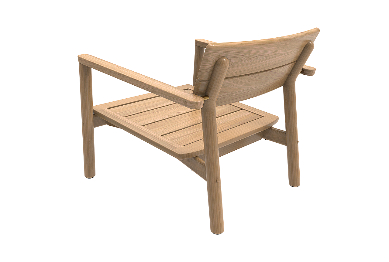 Lynn Teak | Bank 1 Seat