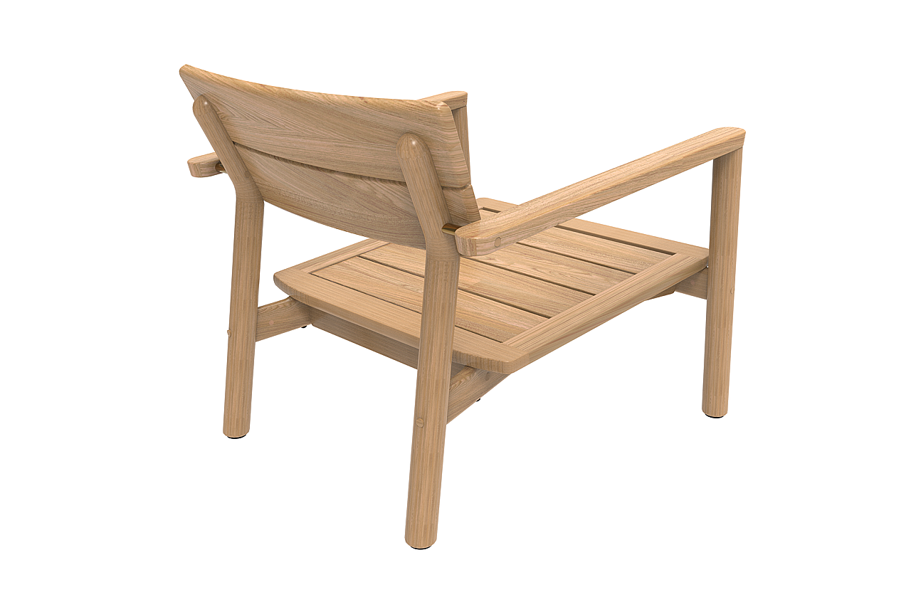 Lynn Teak | Bank 1 Seat