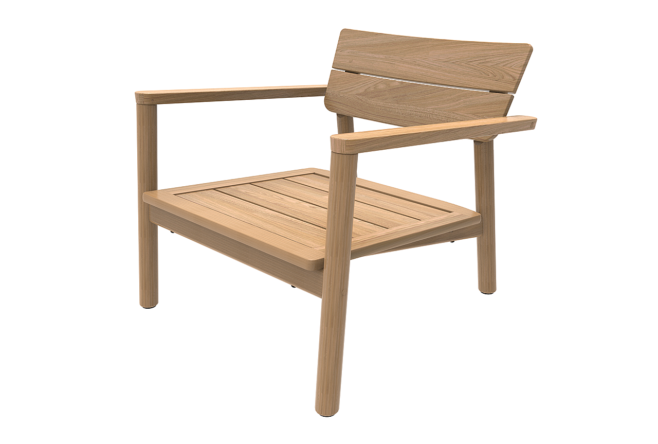 Lynn Teak | Bank 1 Seat