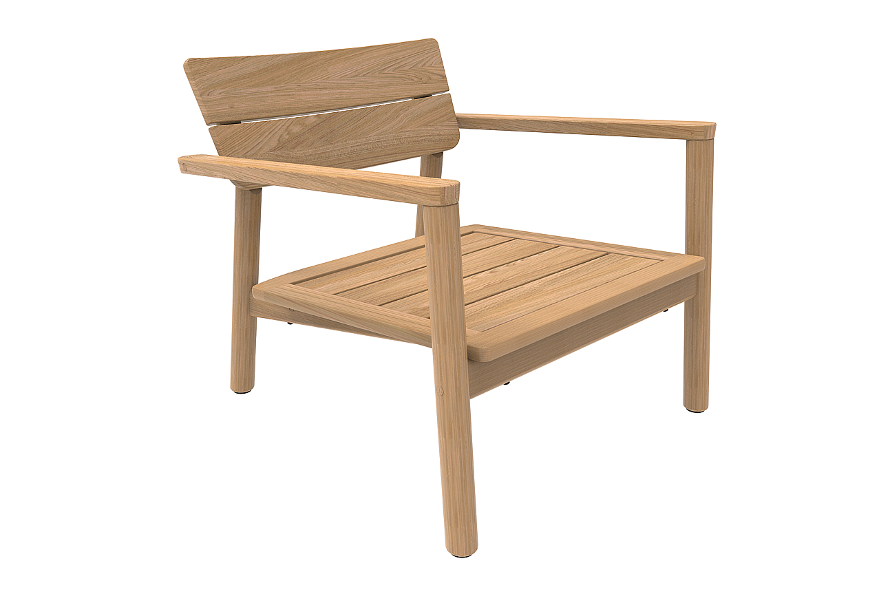Lynn Teak | Bank 1 Seat