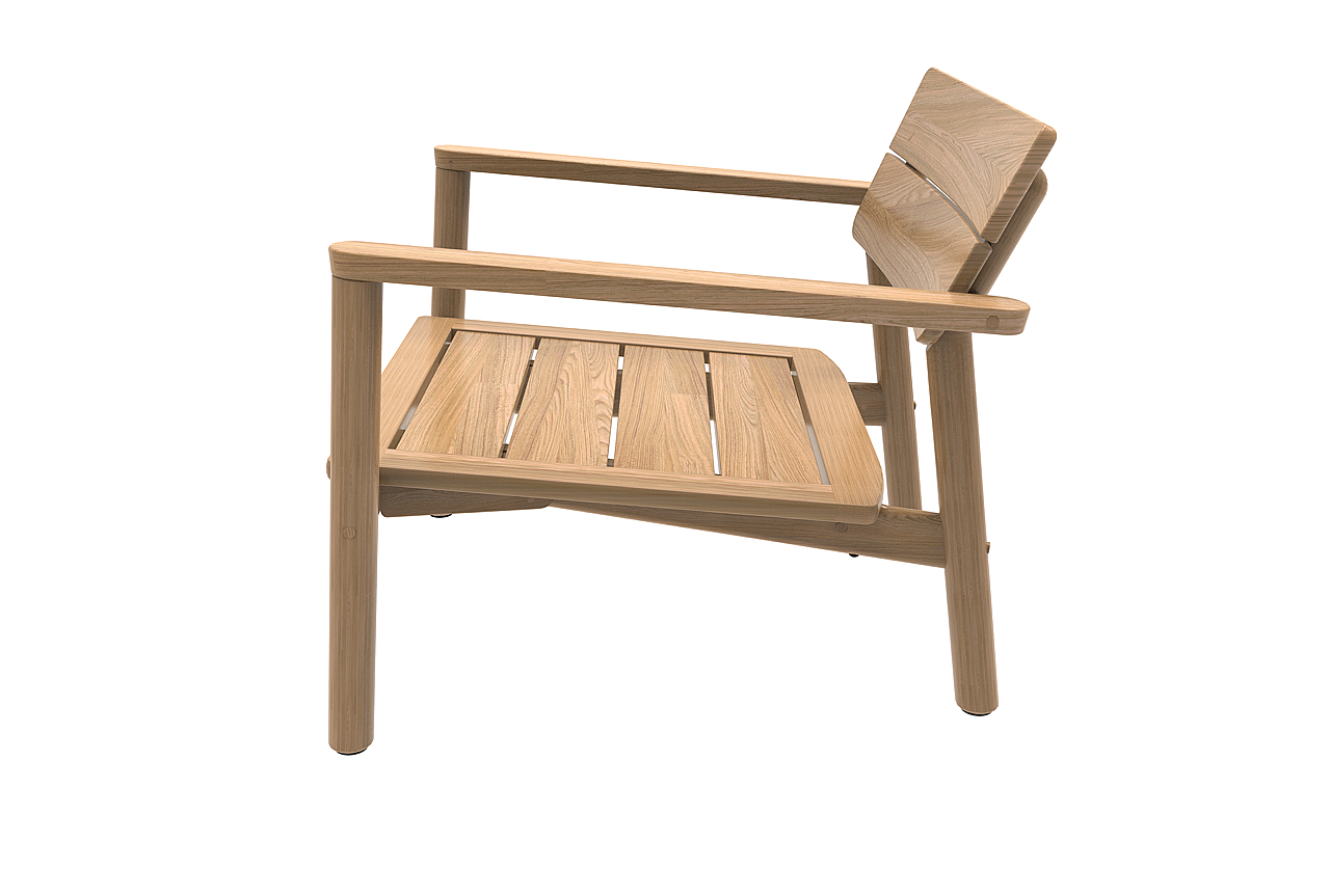 Lynn Teak | Bank 1 Seat