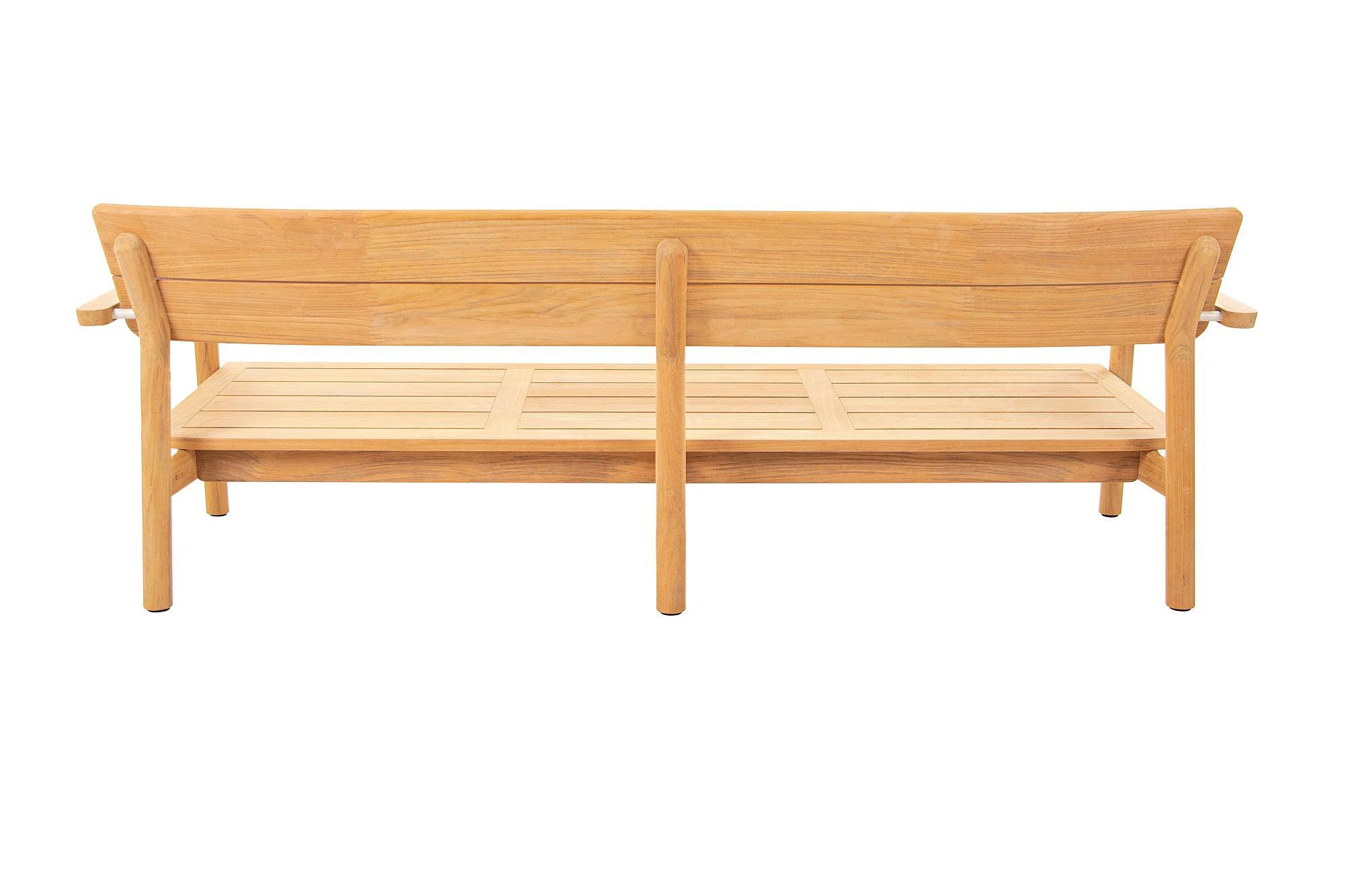 Lynn Teak | Bank 3 Seat