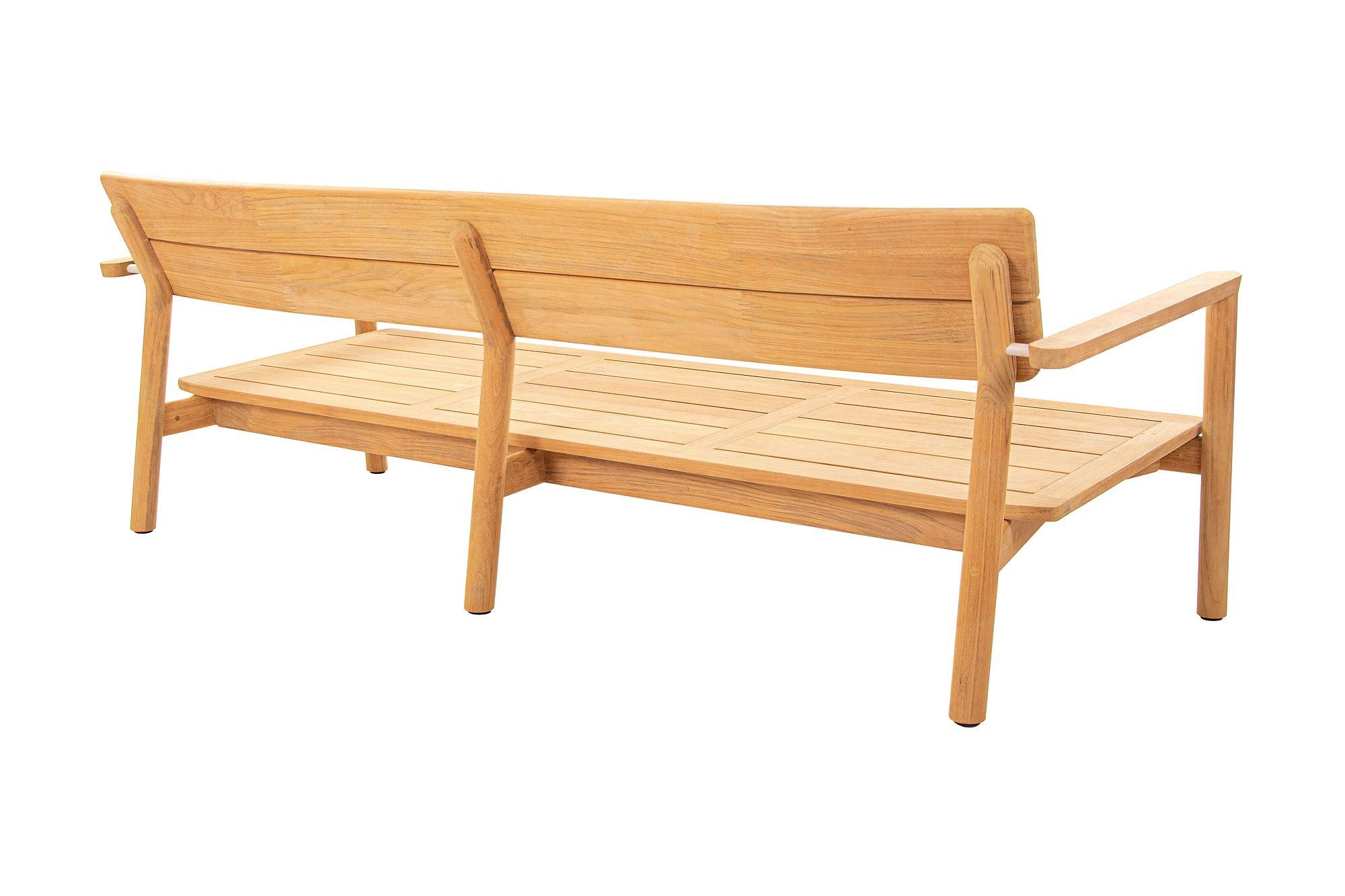 Lynn Teak | Bank 3 Seat