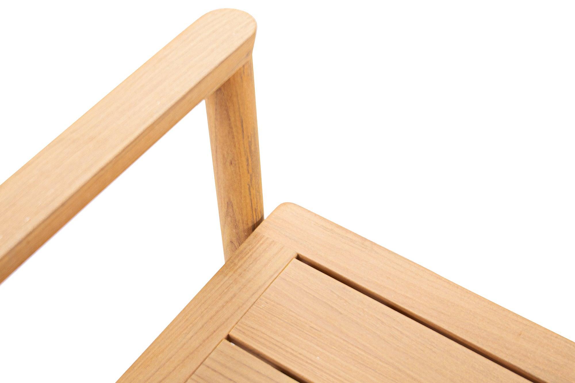 Lynn Teak | Bank 3 Seat