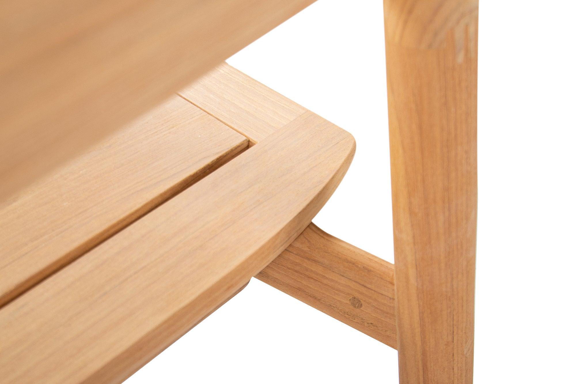 Lynn Teak | Bank 3 Seat