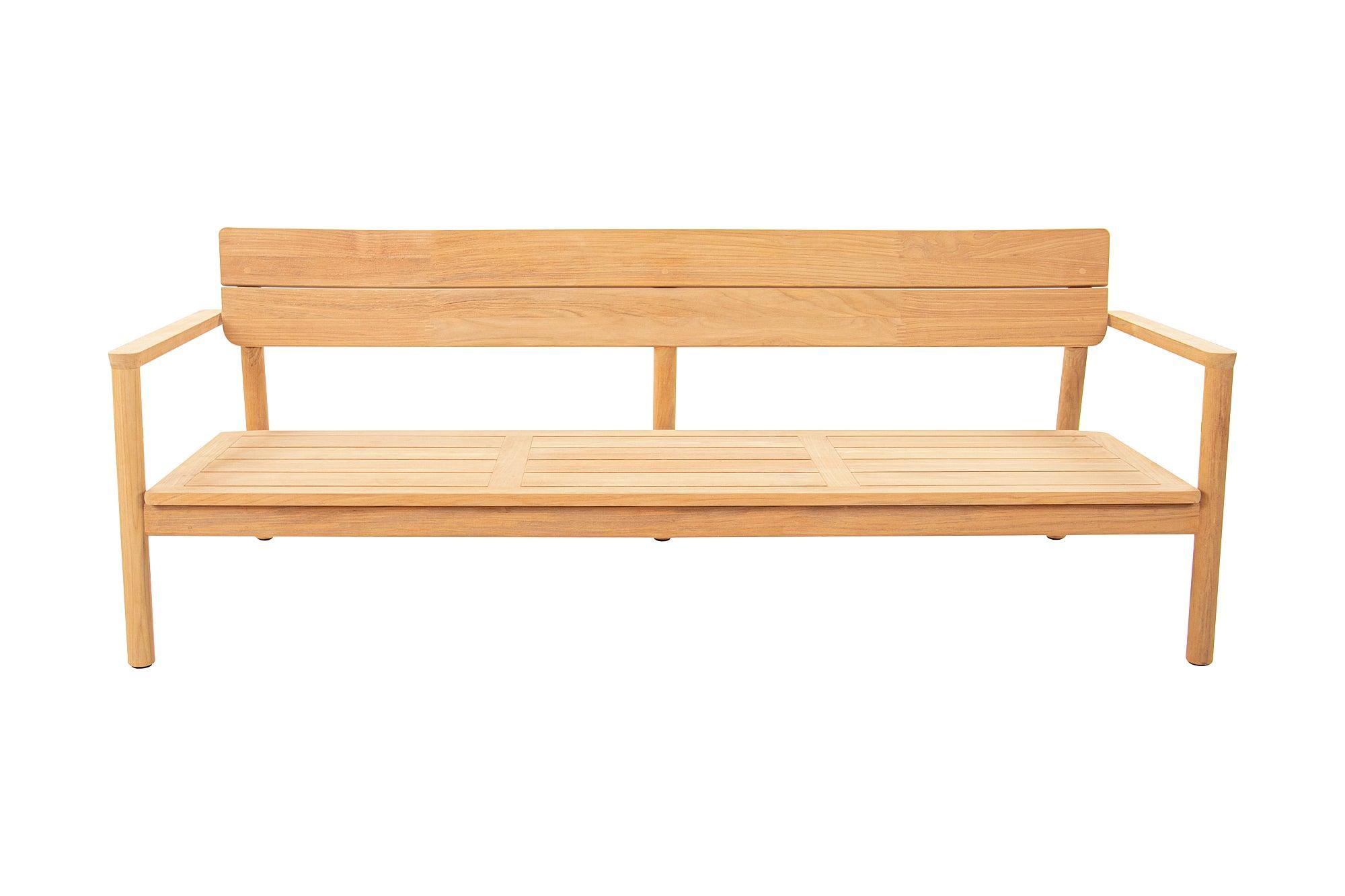 Lynn Teak | Bank 3 Seat
