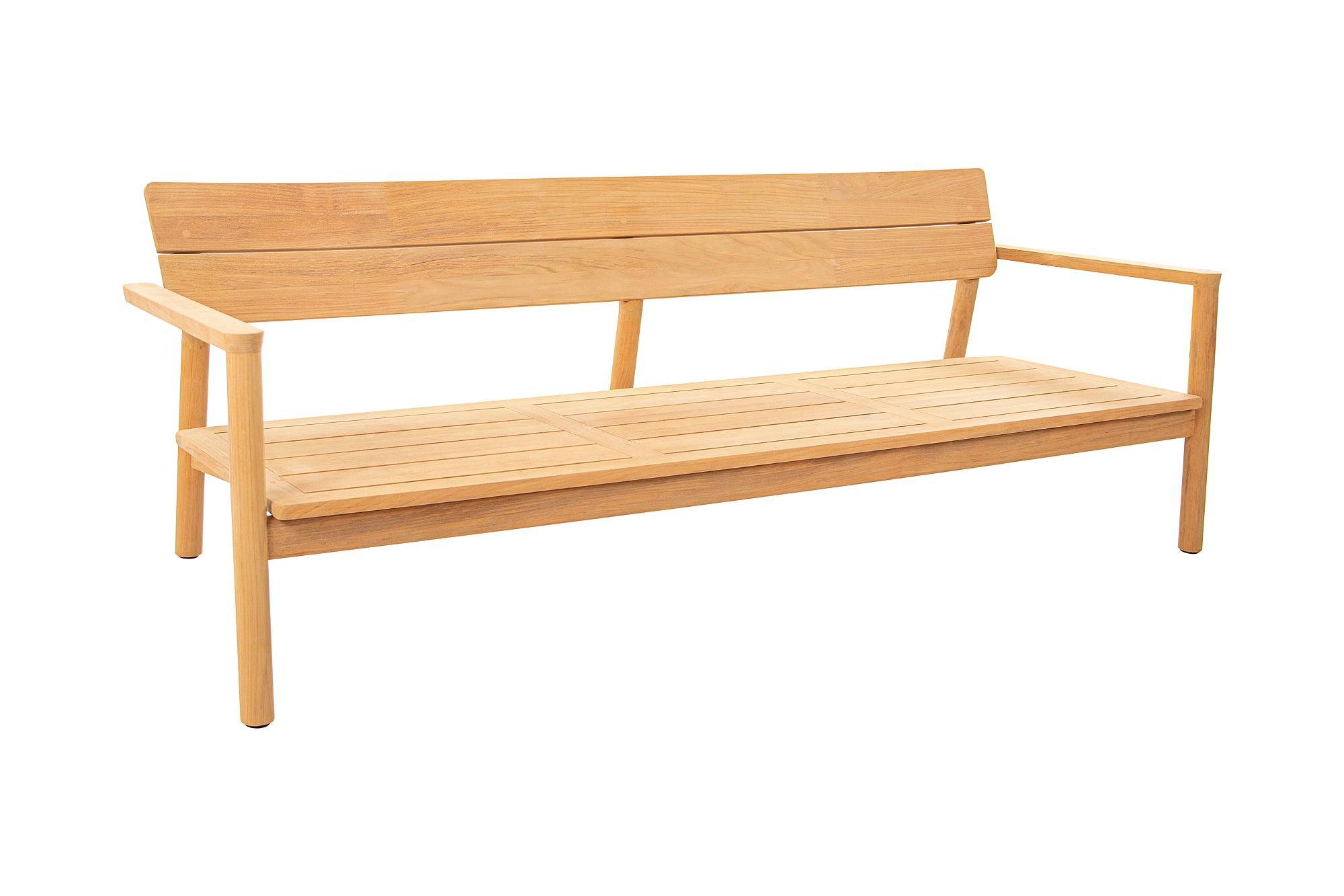 Lynn Teak | Bank 3 Seat