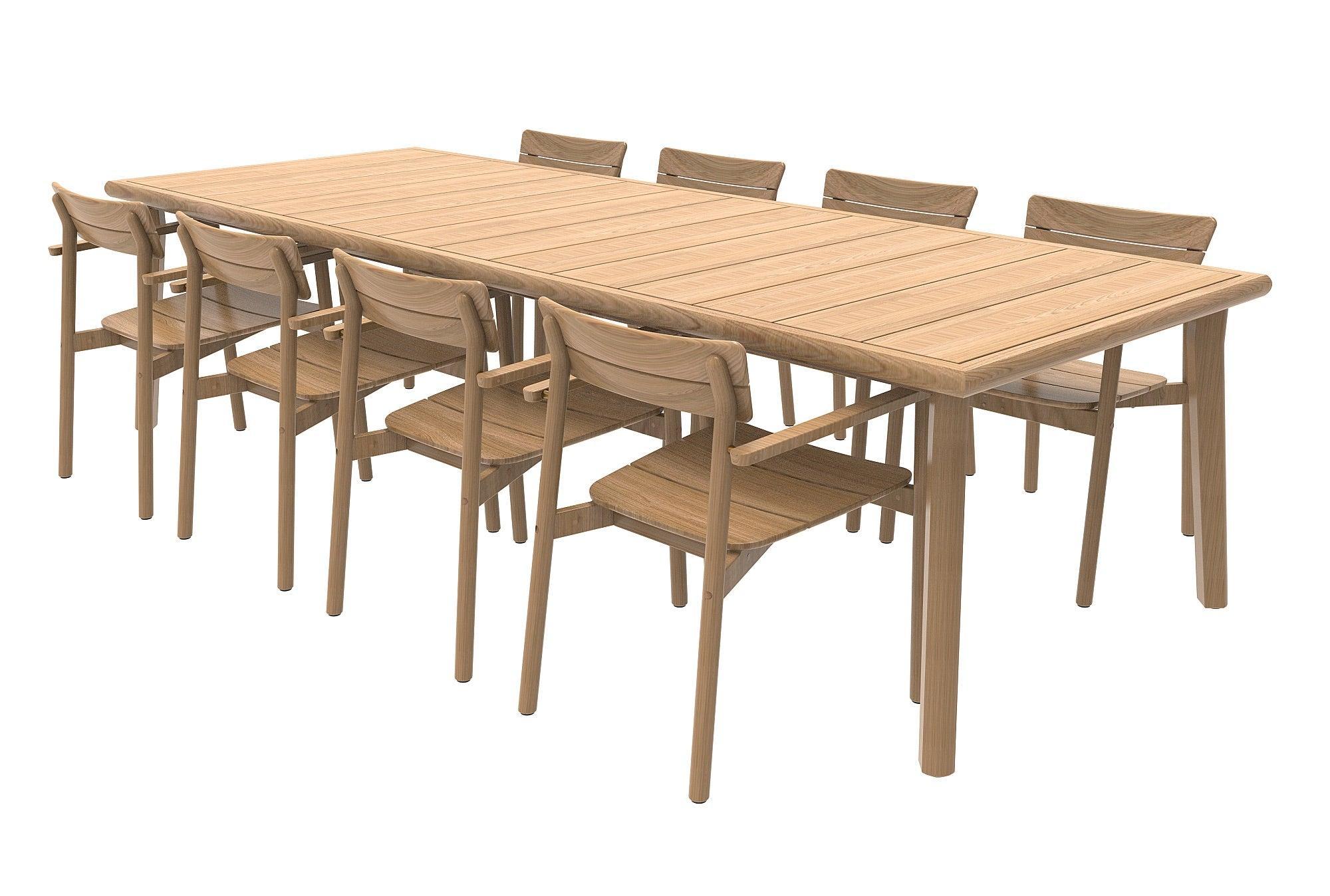 Lynn Teak | Eettafel - 234x105