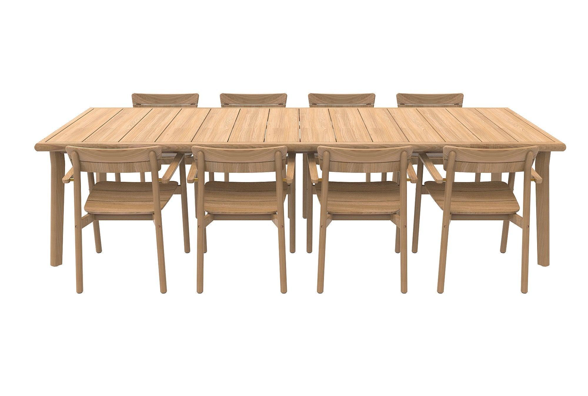 Lynn Teak | Eettafel - 234x105