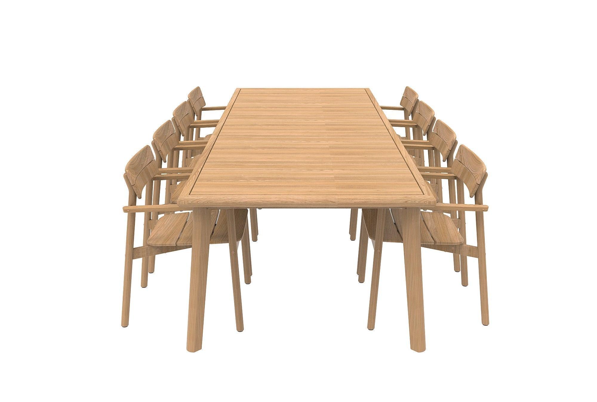 Lynn Teak | Eettafel - 234x105