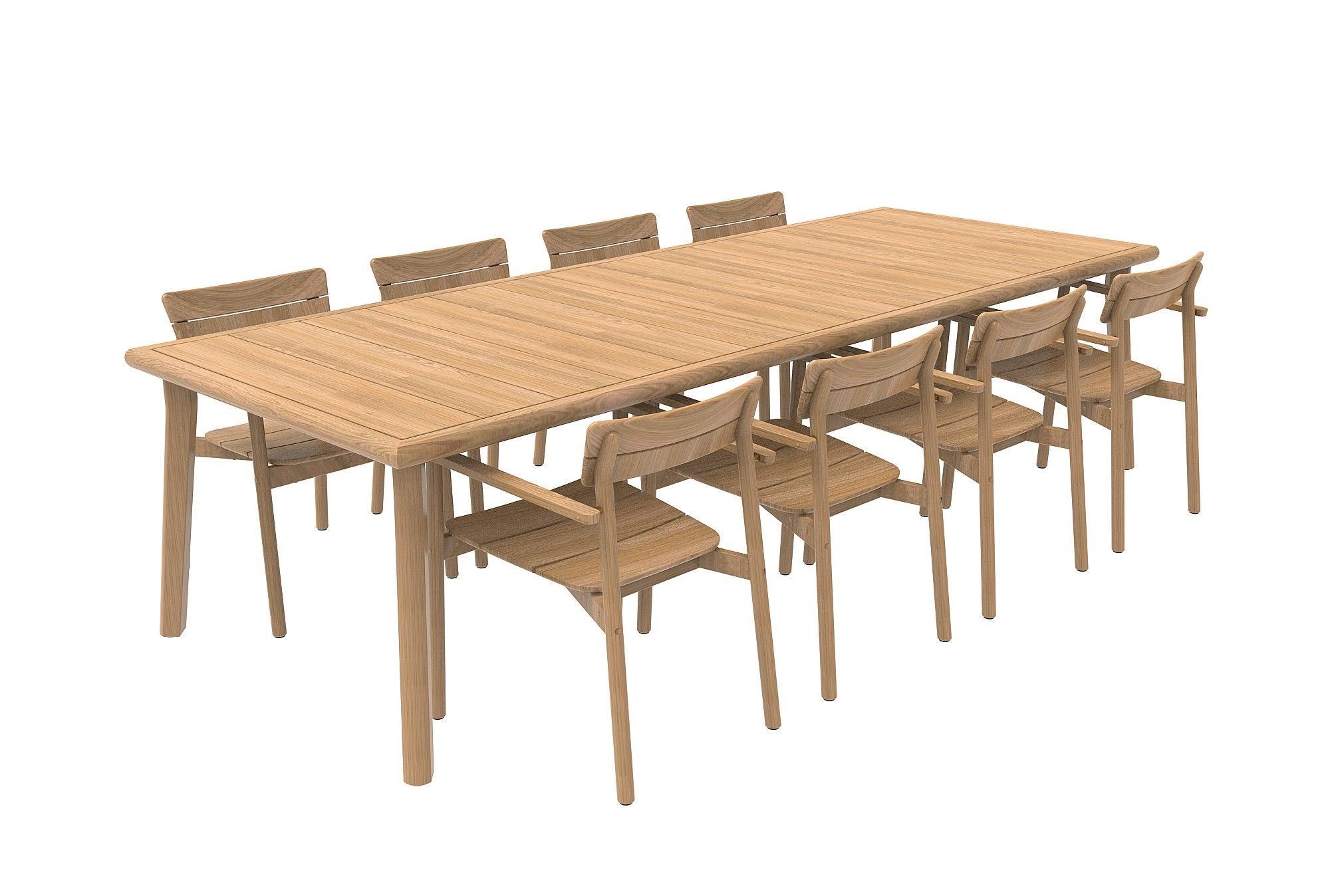 Lynn Teak | Eettafel - 234x105