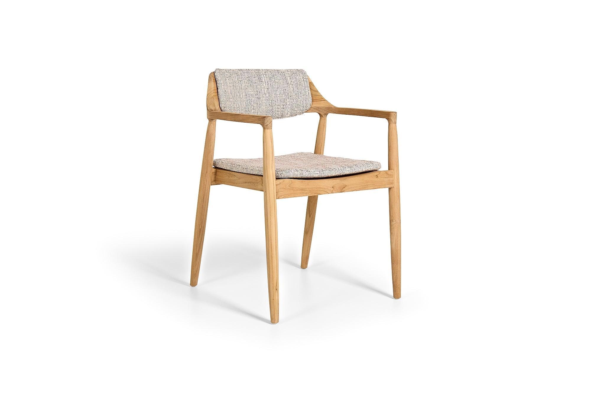 Tofino Teak | Kussen rugkussen met klittenband Fabric Sunbrella Savane Coconut