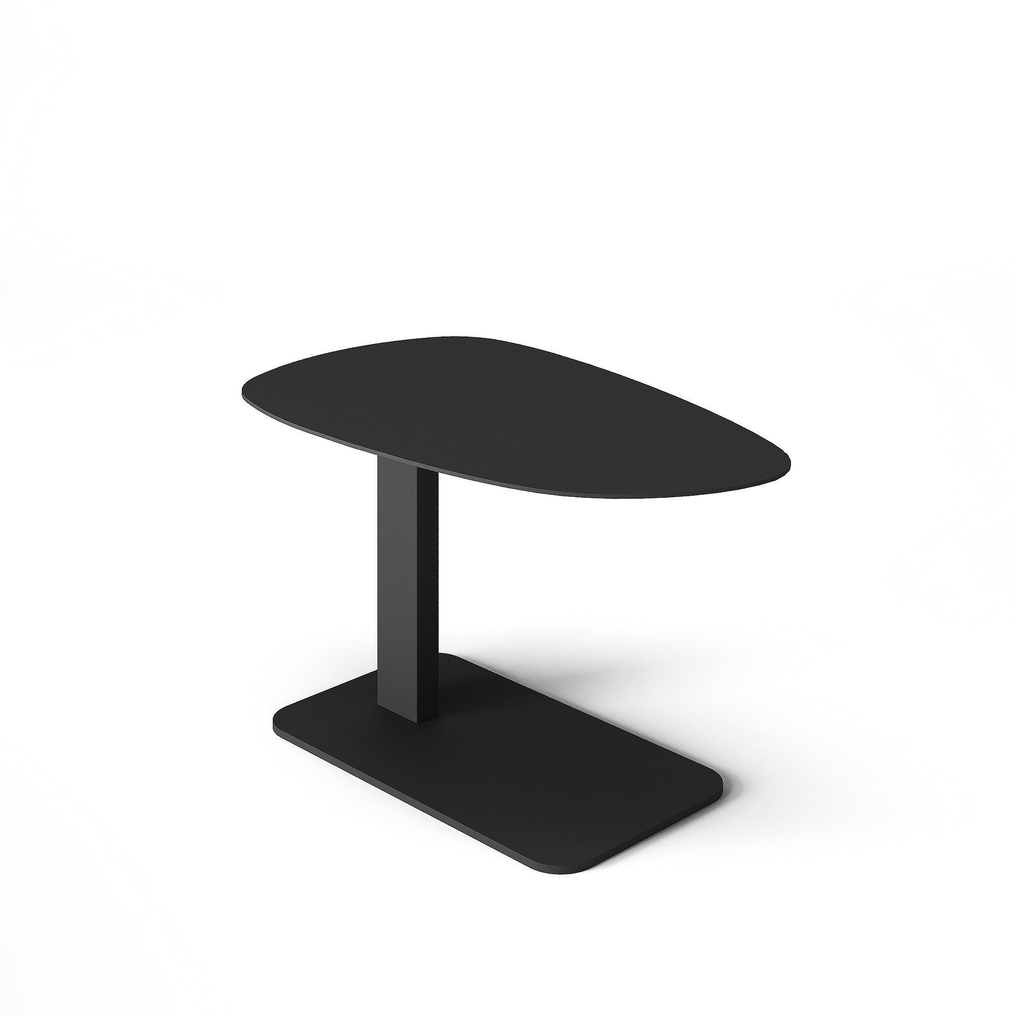 Tucino | Bijzettafel aluminium antraciet mat 75x45x45,5