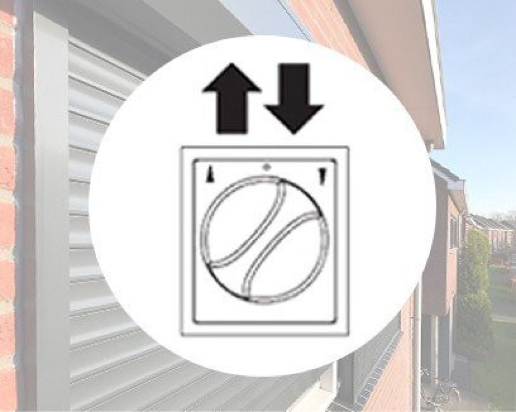 Elektrisch rolluiken voor eenvoudig bediengemak.
