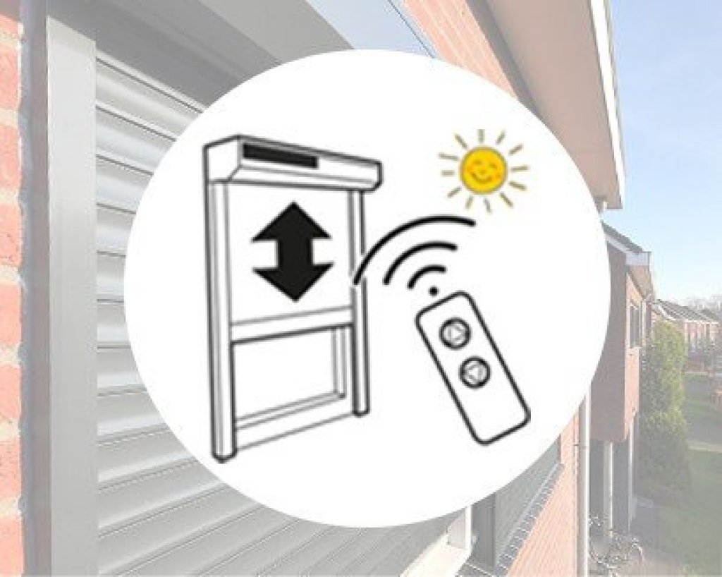 Solar rolluiken met afstandsbediening Sittard - Geleen Limburg.