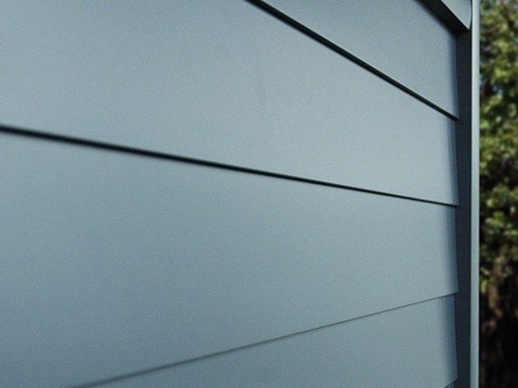 Aluminium schutting met een strakke, moderne uitstraling voor privacy in uw tuin.