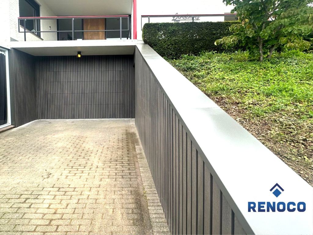 Grey composite cladding in Sittard-Geleen or elsewhere in Limburg.