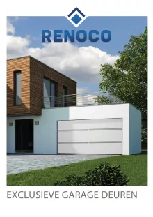 Voorkant van de brochure Sectionaaldeuren