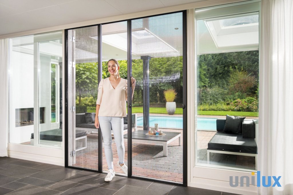 Unilux sliding insect screen in Sittard-Geleen or elsewhere in Limburg.