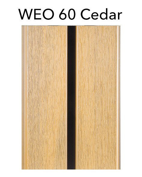 WEO 60 Cedar kleur composiet gevelbekleding WEO 60 Cedar kleur composiet gevelbekleding
